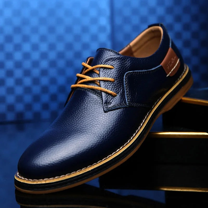 Chaussures Alfredo en cuir véritable