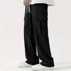 Pantalon de jogging confortable en velours côtelé