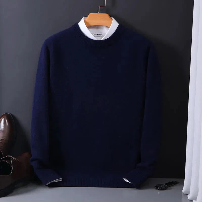 Pull en cachemire couture