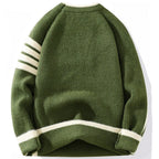 Pull rayé tricoté
