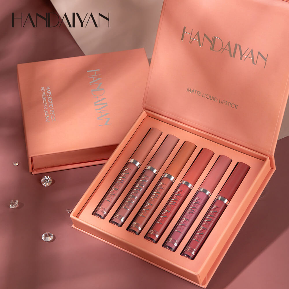 Handaiyan Matte Sexy Lips Lipstick Set + Exclusive Limited Edition Box - (BUY 3, GET 6)