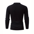 Polo en maille jacquard