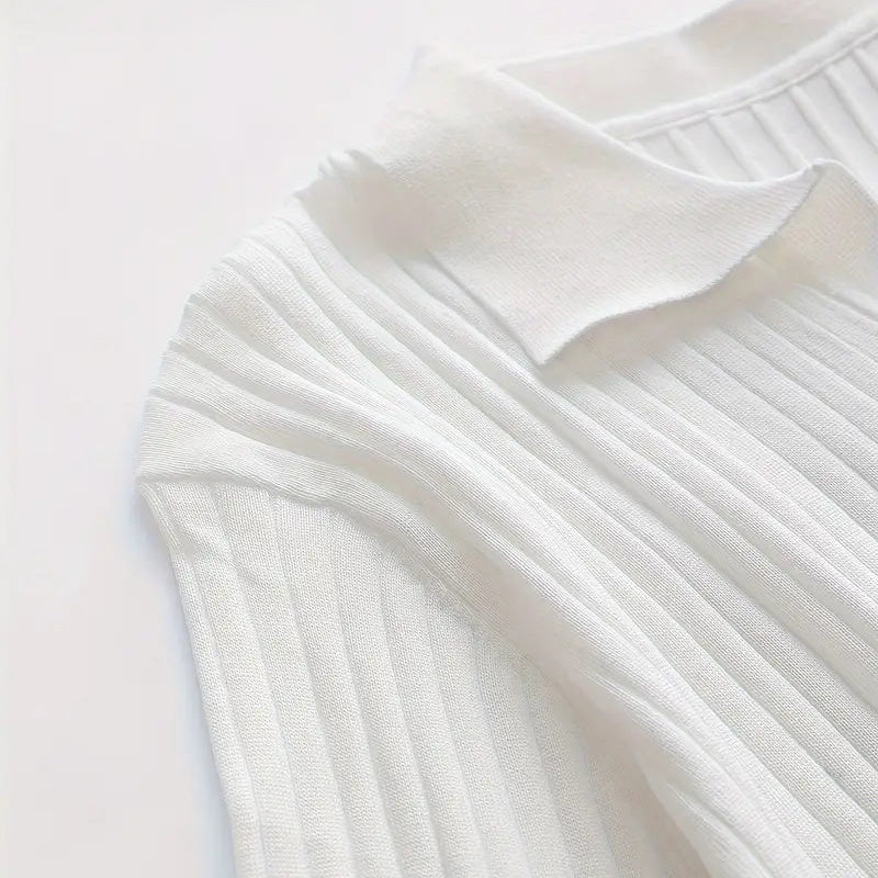Polo en maille jacquard