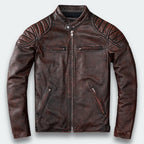 Veste en cuir Rough Rider