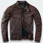 Veste en cuir Rough Rider