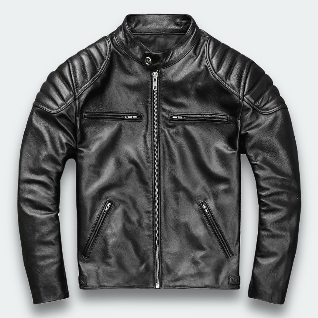 Veste en cuir Rough Rider