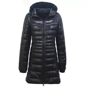 Women's Puffer Goose Down Overcoat - Portable