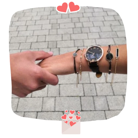 Women's Watch Set with 4 Bracelets