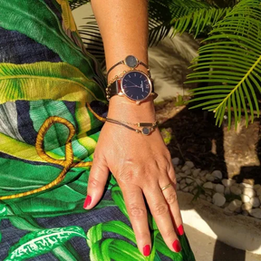 Women's Watch Set with 4 Bracelets