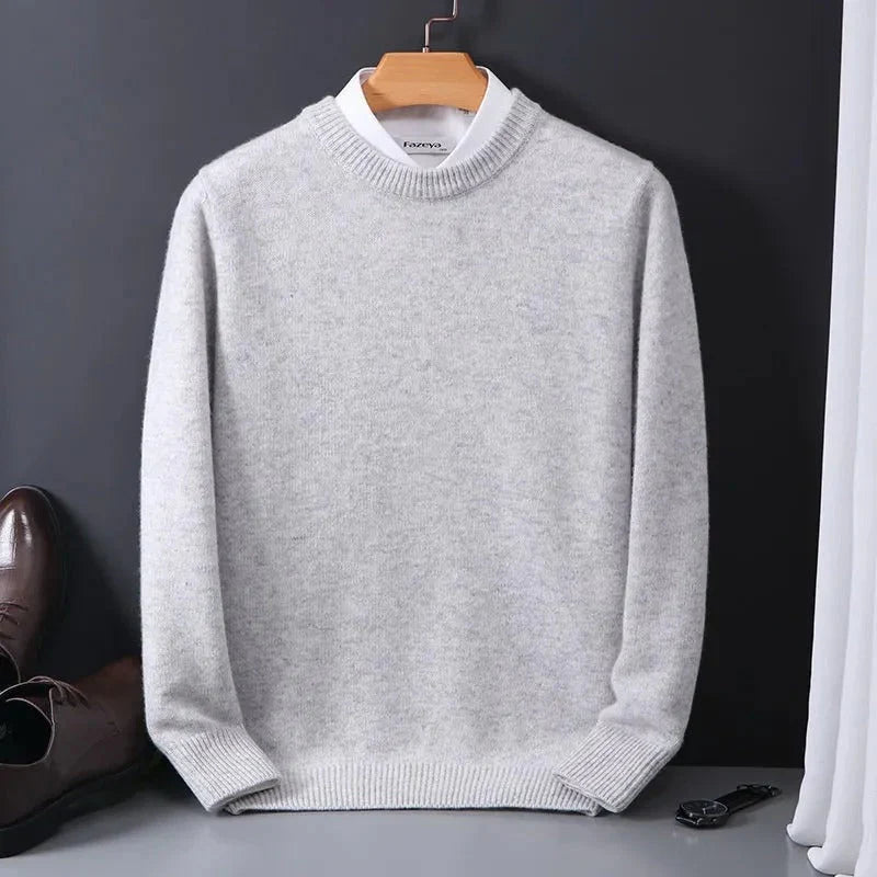 Pull en cachemire couture