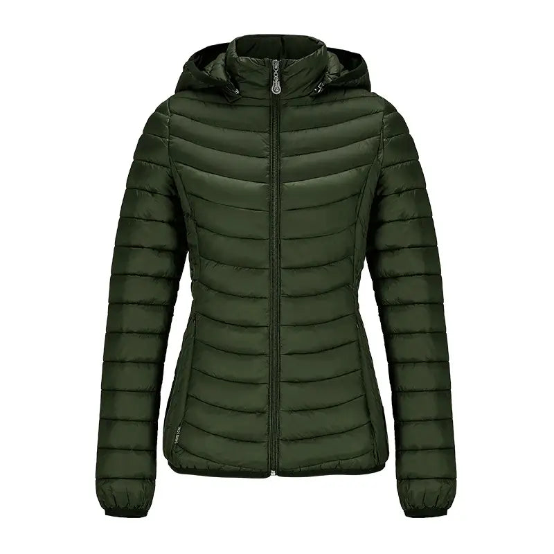 Women's Sporty Puffer Quilted Jacket