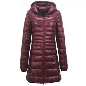 Women's Puffer Goose Down Overcoat - Portable