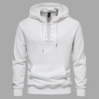 Sweat à capuche Valhalla en coton à lacets